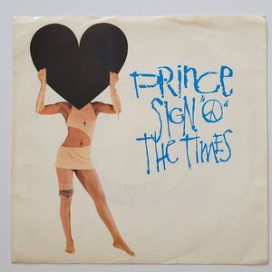 Prince Sign "O" The Times / La La La He He He 45 RPM Paisley Park M- 1987 Rock